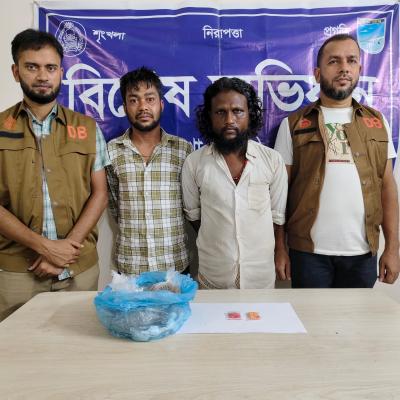 Two drug dealers arrested in the DB North operation.