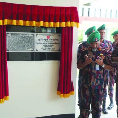 BGB inaugurated 'Chutipur BOP' at Shyamnagar border in Satkhira to increase operational capacity