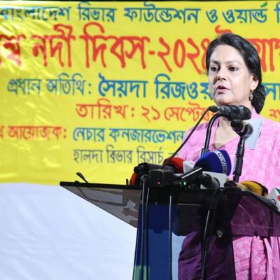 To protect rivers Laws will be enforced strictly: Rizwana