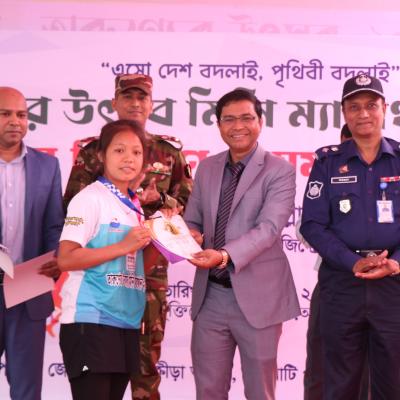 Closing ceremony and award ceremony of Youth Festival 2025 held in Rangamati