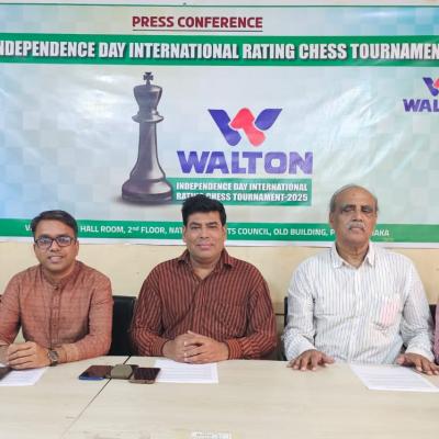 Independence Day Walton International Rating Chess Tournament Begins Saturday