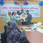 Training on Village Courts.  (Participants: Elected Members of Union Parishad